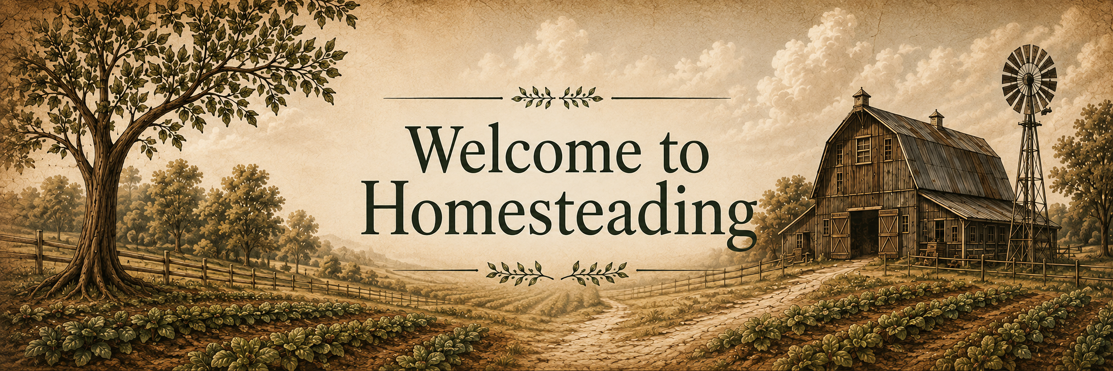 Welcome to Homesteading